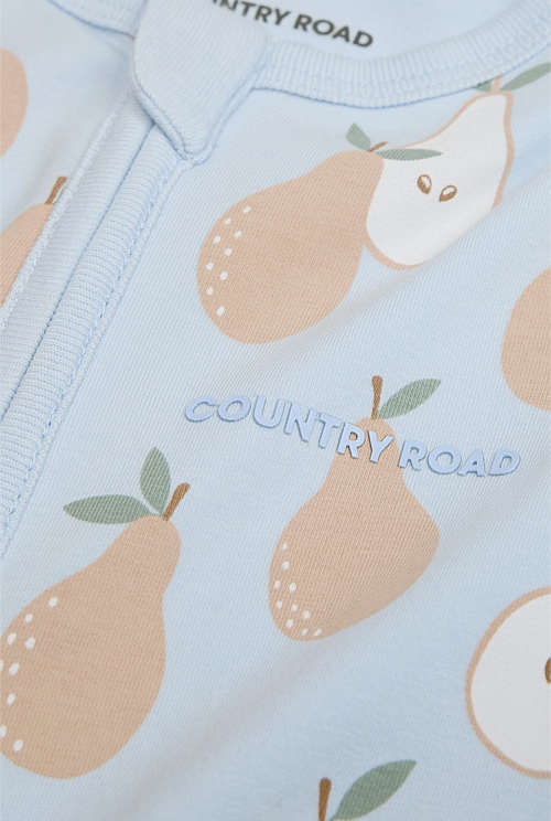 Organically Grown Cotton Fruit Jumpsuit