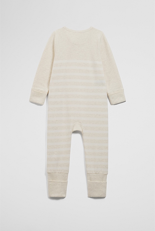 Cotton Logo Zip Jumpsuit