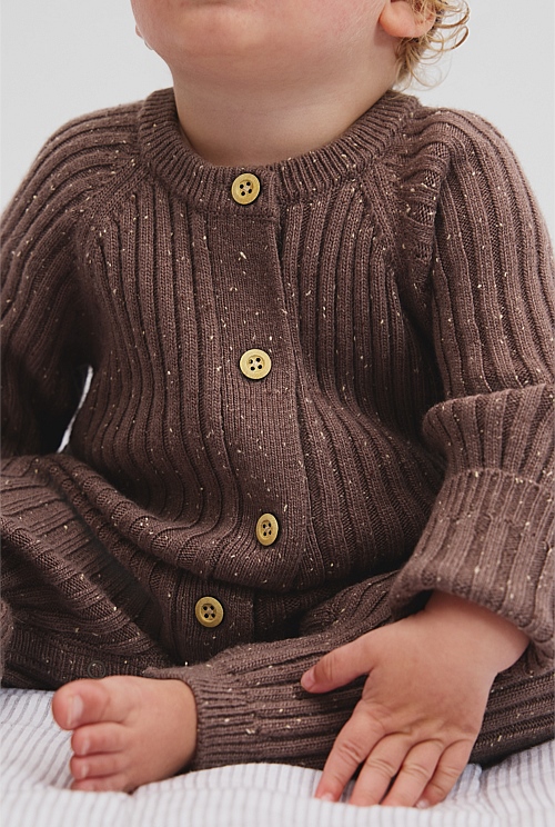 Button Knit Jumpsuit