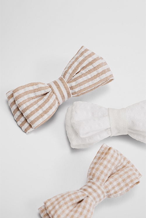 Bow Clip Pack of 3