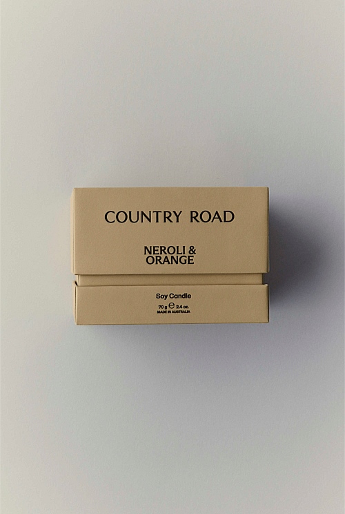 Australian Made Neroli & Orange Candle 70g
