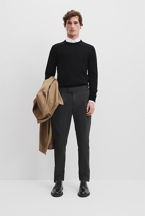 Verified Australian Merino Wool Crew Neck Knit