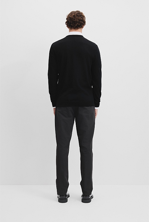 Verified Australian Merino Wool Crew Neck Knit