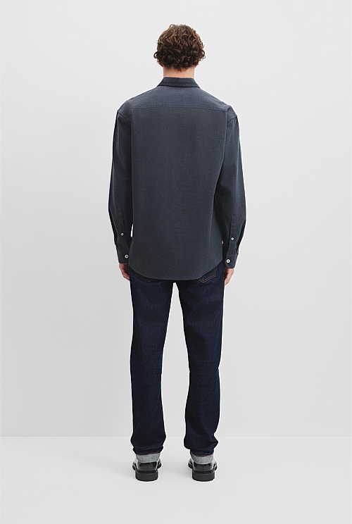 Relaxed Fit Heavy Brushed Shirt