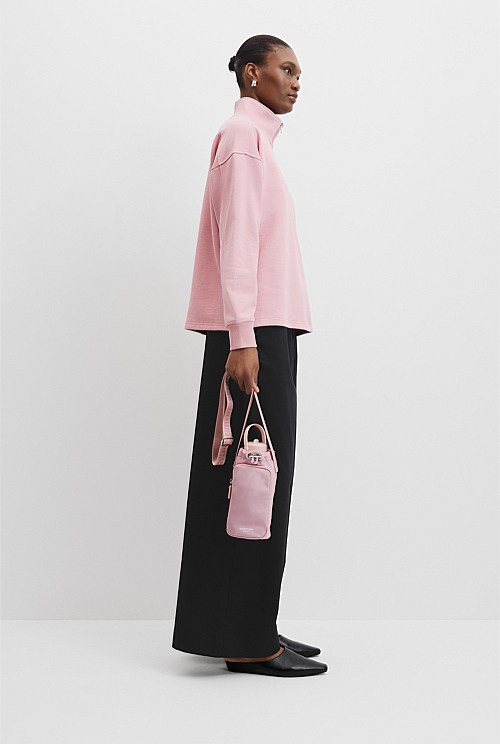 Recycled Polyester Drink Bottle Crossbody Bag