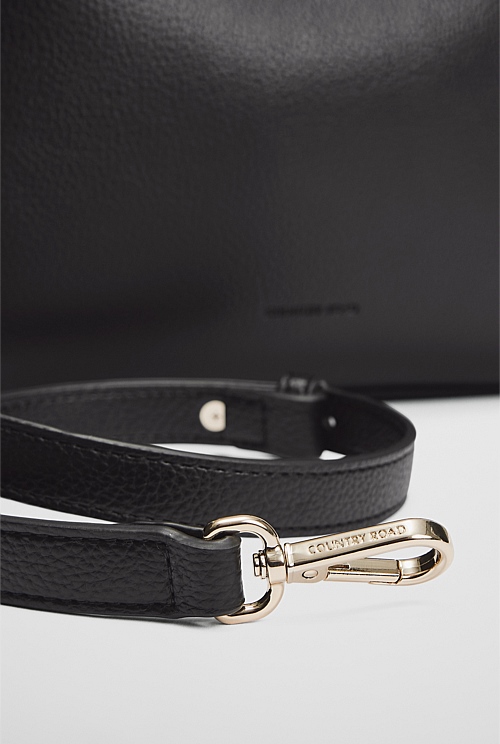 Middle Zip Crossbody Bag