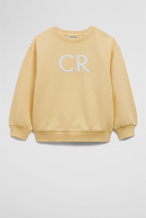 Australian Cotton Oversized CR Logo Sweat