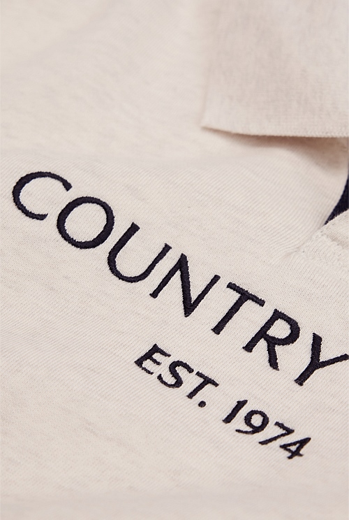 Organically Grown Cotton Collared Sweat