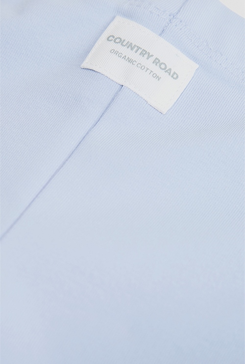 Organically Grown Cotton Blend Bike Short