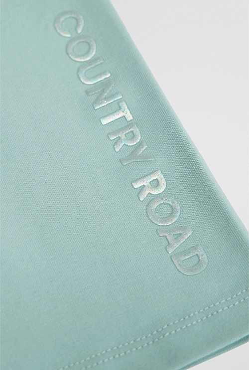 Organically Grown Cotton Blend Bike Short