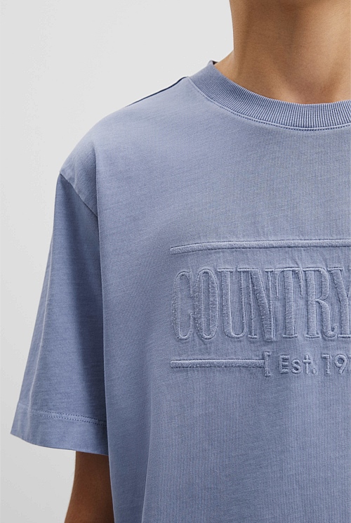 Teen Verified Australian Cotton Heritage Oversized T-Shirt