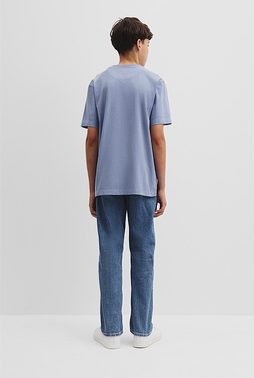 Teen Verified Australian Cotton Heritage Oversized T-Shirt