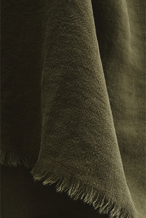 Grove Organically Grown Linen Throw