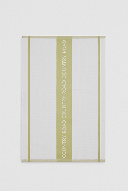 CR Logo Verified Australian Cotton Tea Towel