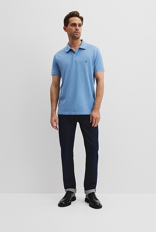 Verified Australian Cotton Pique Polo