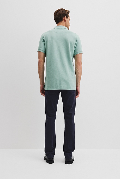 Verified Australian Cotton Pique Polo