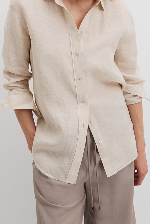 Organically Grown Linen Shirt