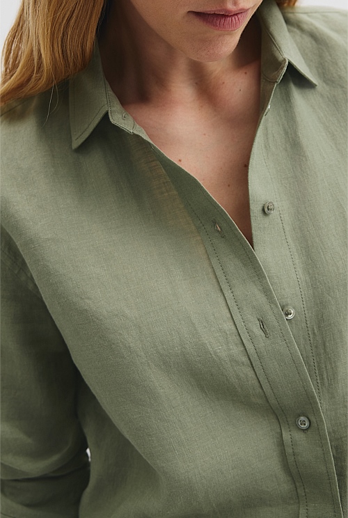 Organically Grown Linen Shirt