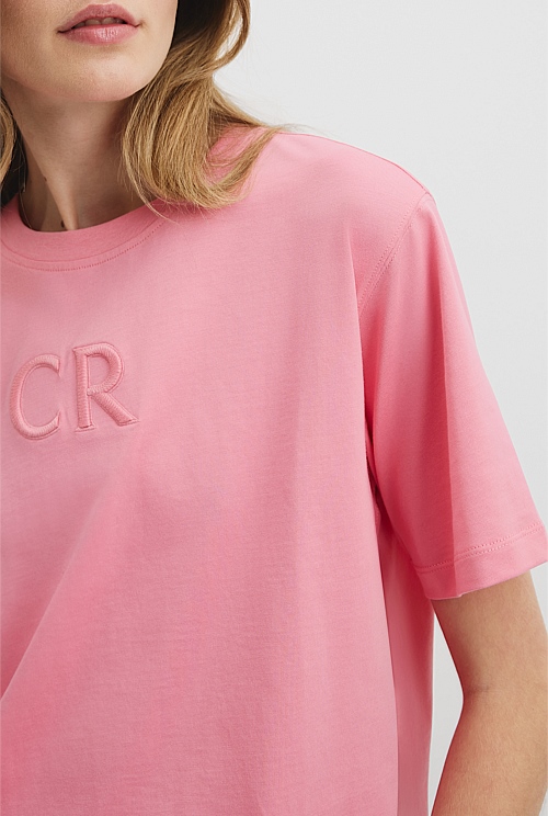 Australian Cotton CR Logo T-Shirt