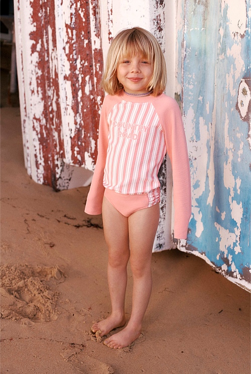 Stripe Logo Rash Vest
