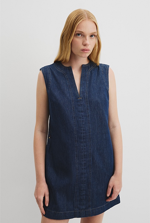 Denim Mini Dress