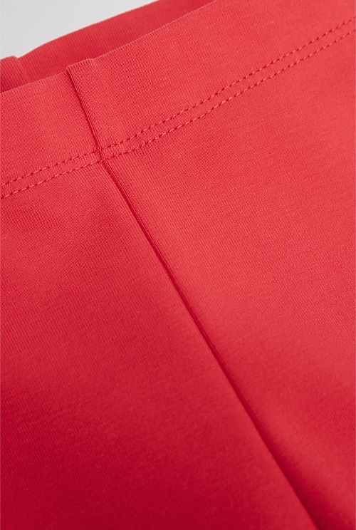 Organically Grown Cotton Blend Bike Short