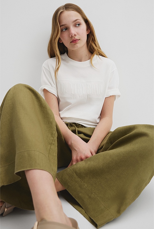 Organically Grown Linen Pant