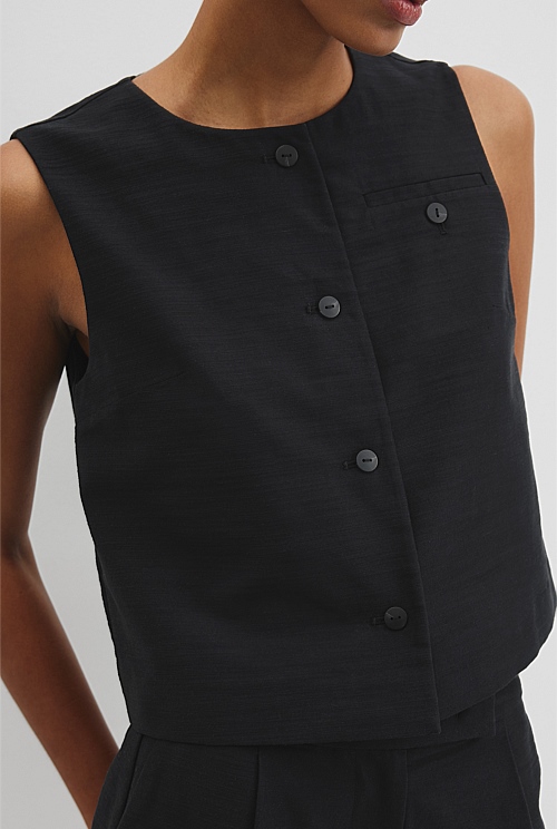 Textured Vest Top
