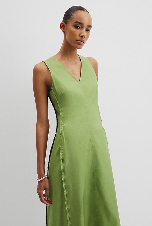 V-Neck Maxi Dress