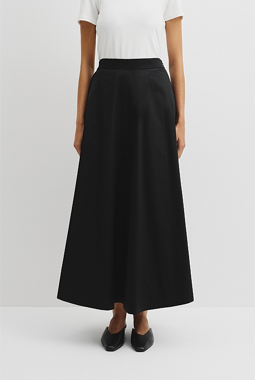 Dirndl Maxi Skirt
