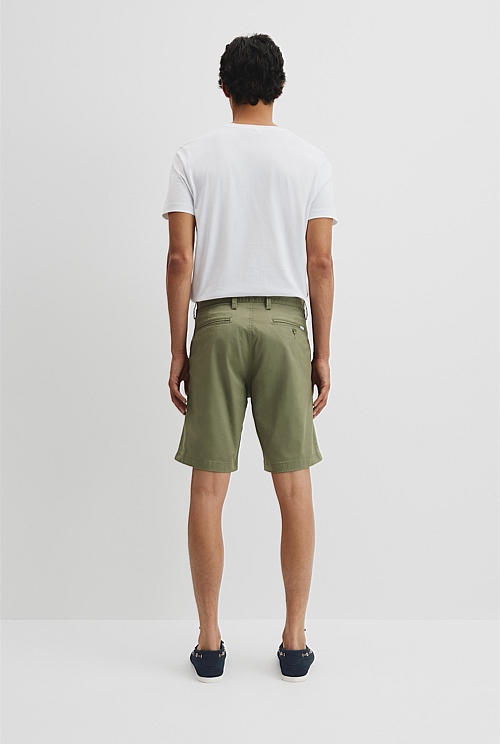Australian Cotton Stretch Chino Short