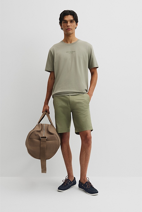 Australian Cotton Modern Logo T-Shirt