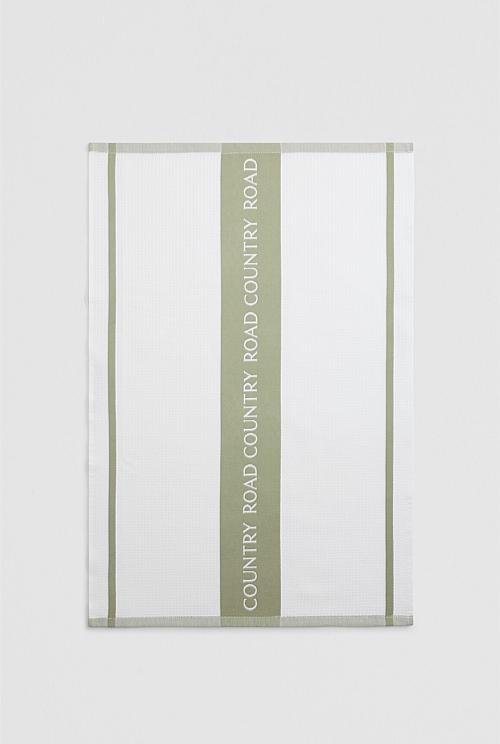 CR Logo Australian Cotton Teatowel