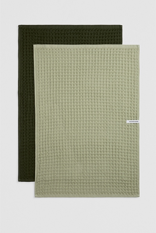 Meeka Australian Cotton Tea Towel Pack of 2