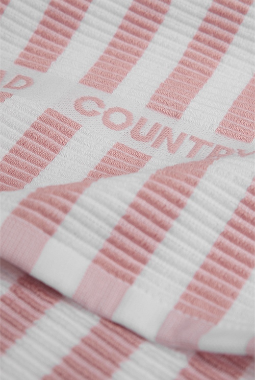 CR Stripe Australian Cotton Tea Towel Pack of 3