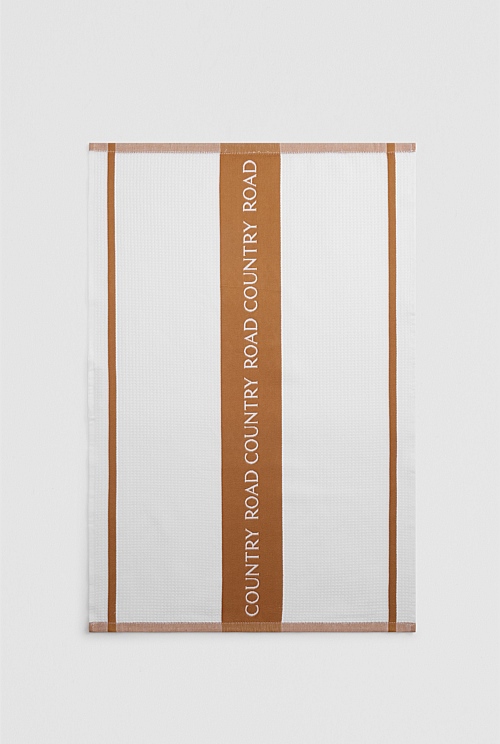 CR Logo Australian Cotton Teatowel
