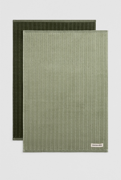 Mira  Australian Cotton Tea Towel Pack of 2