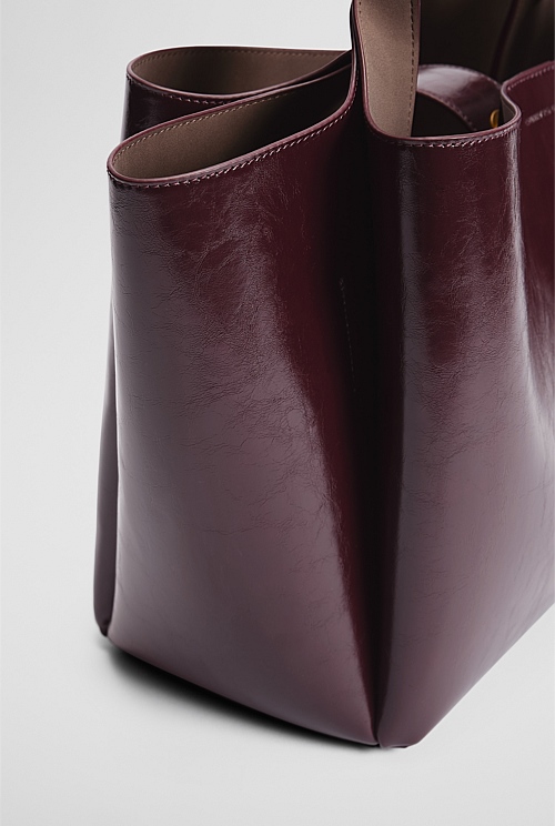 High Low Tote Bag