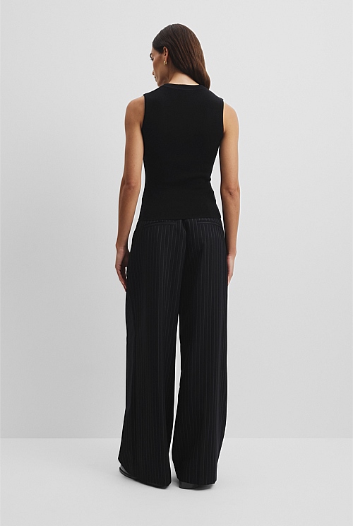 Wool Silk Tank