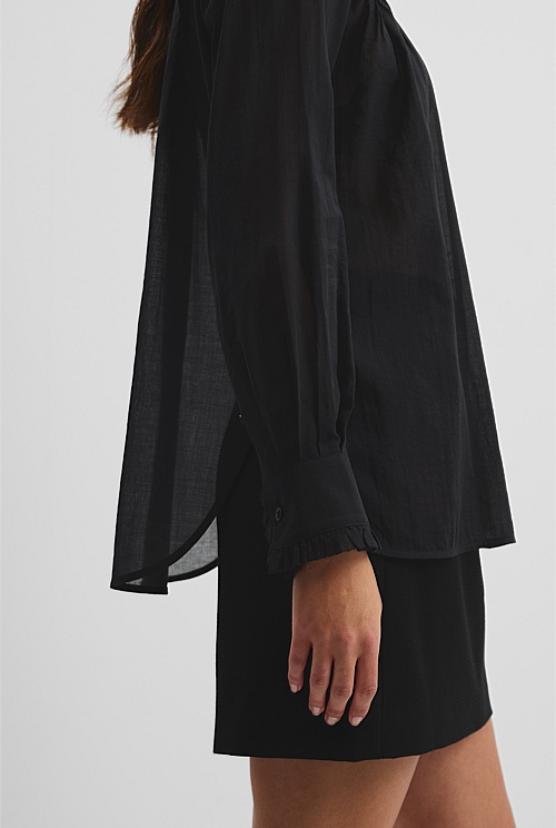 Soft Ruffle Blouse Soft Ruffle Blouse