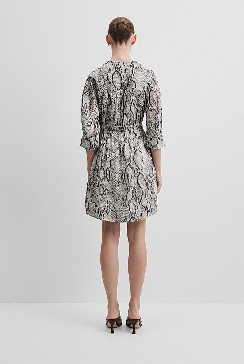 Print Mini Dress