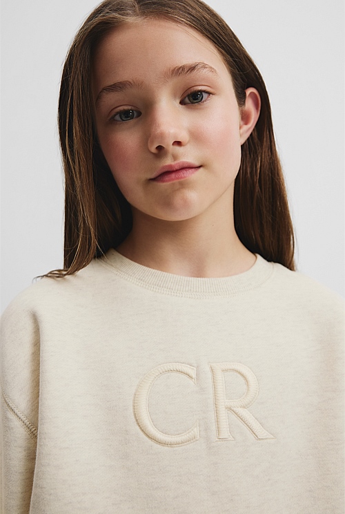 Australian Cotton Oversized Country Road Logo Sweat