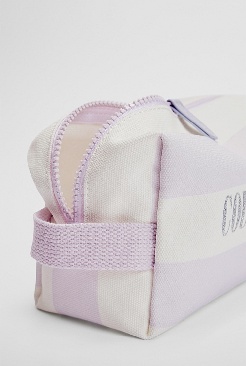 Stripe Wash Bag Stripe Wash Bag