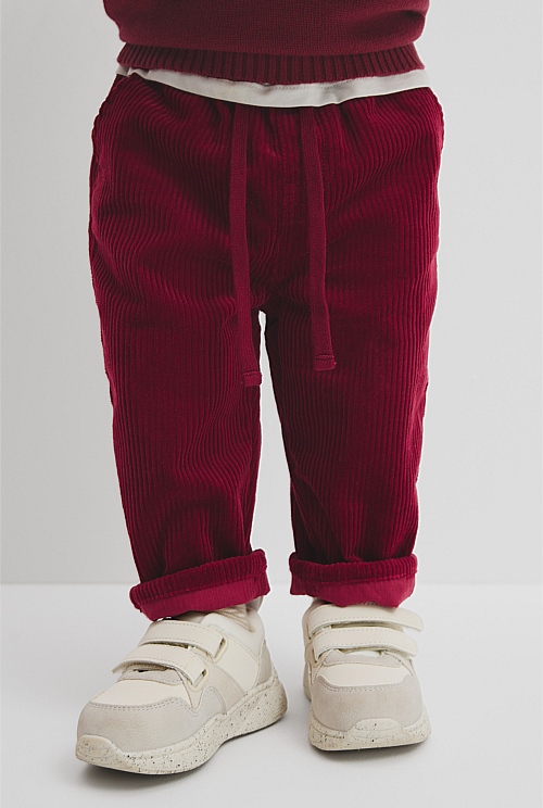 Organically Grown Cotton Corduroy Pant