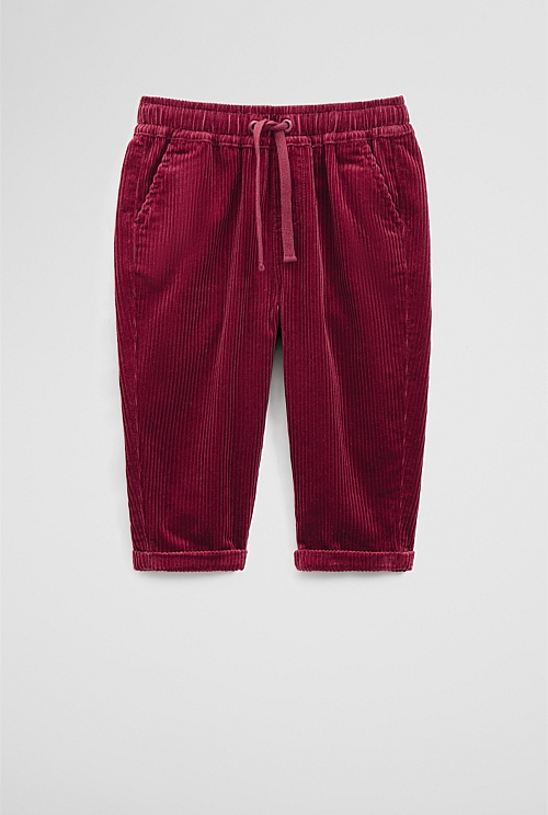 Organically Grown Cotton Corduroy Pant