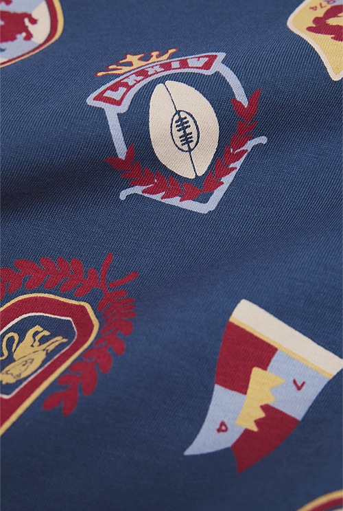 Varsity Motif T-Shirt
