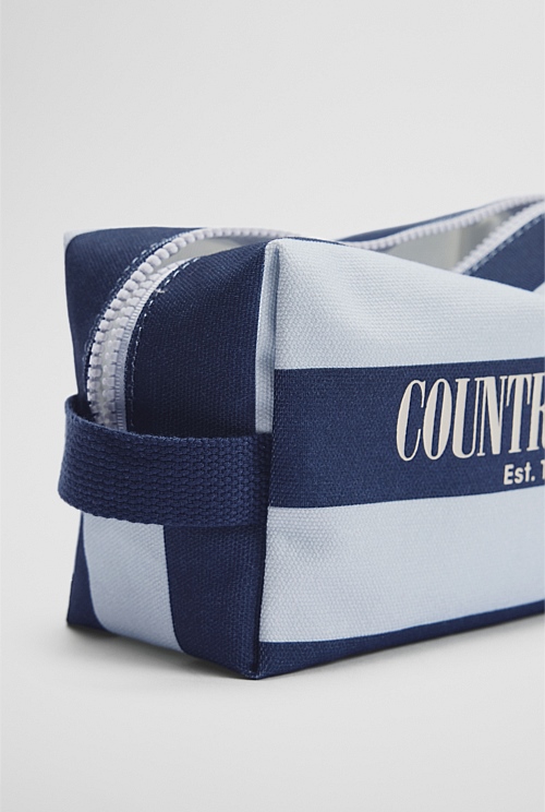 Stripe Wash Bag Stripe Wash Bag