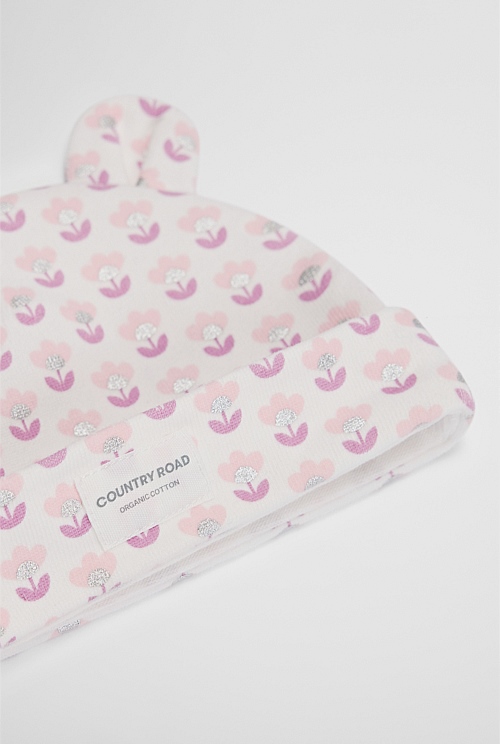 Organically Grown Cotton Newborn Beanie Organically Grown Cotton Newborn Beanie