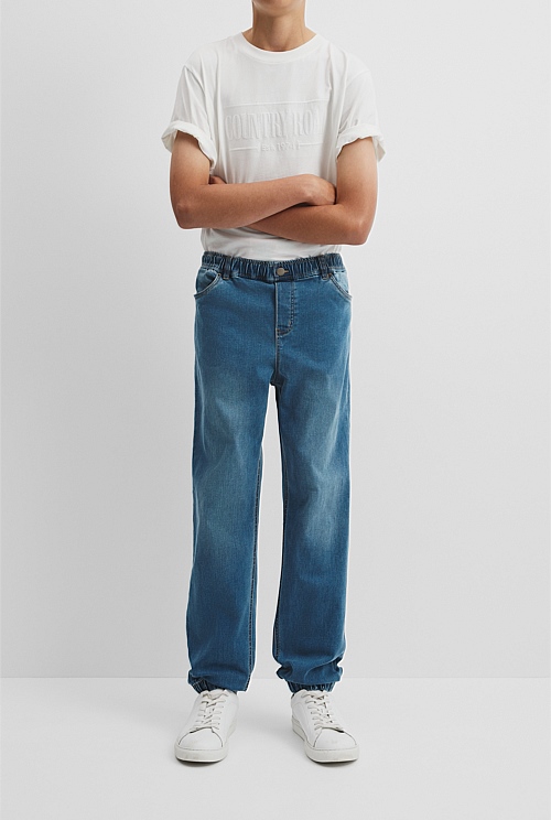 Teen Denim Jogger