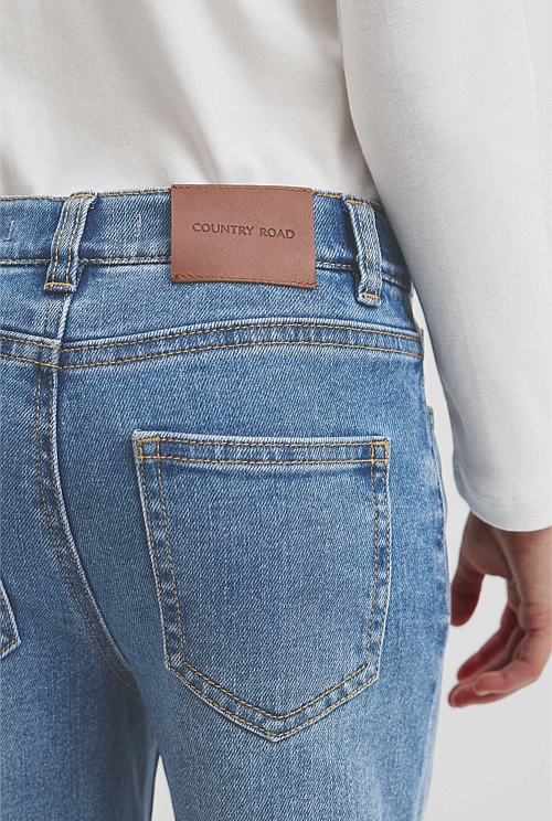 Hi Rise Pocket Jean